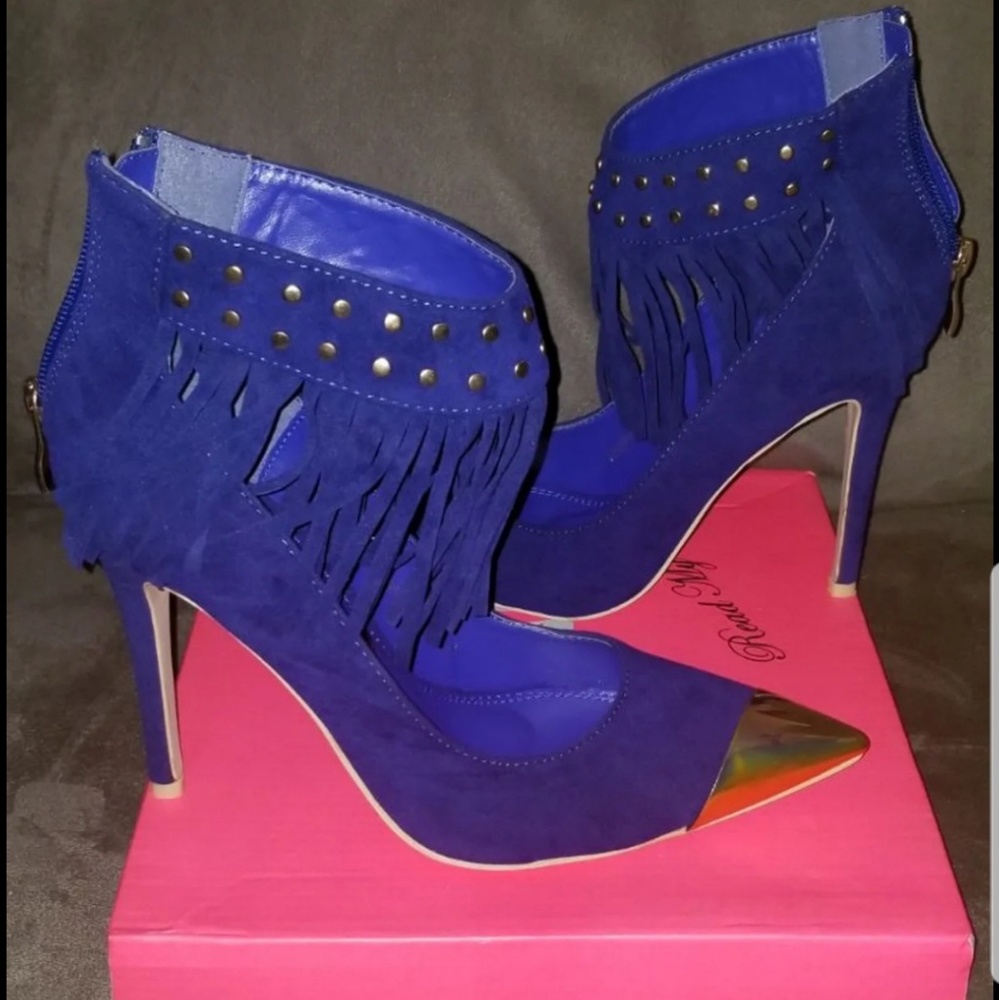 Ankle strap heels